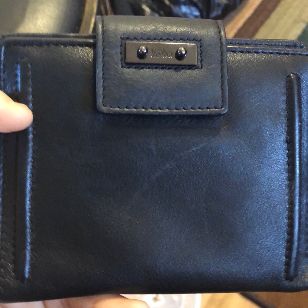 Kooba wallet used leather